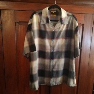 Gillio Premier Plaid Sport Shirt - Size XL